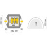 Палатка TALBERG BOYARD 3 PRO RED, красный 4623721539671